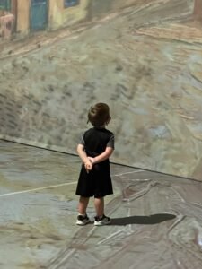 Child at Immersive Art Museum